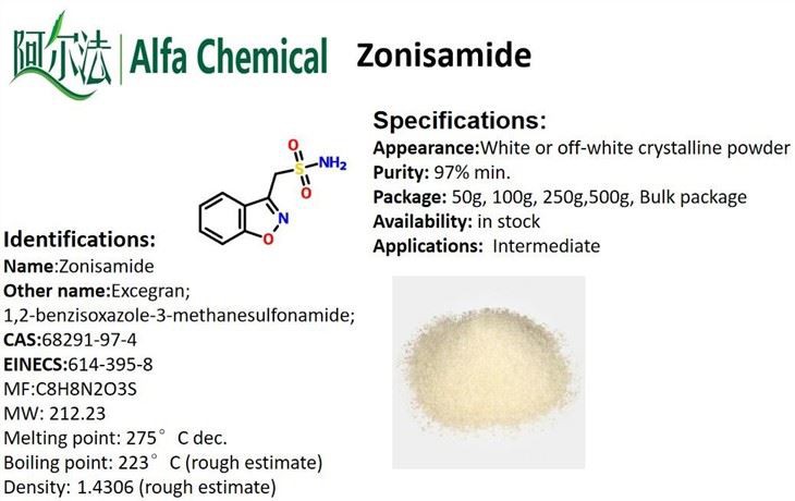 CAS NO.68291-97-4 Zonisamide