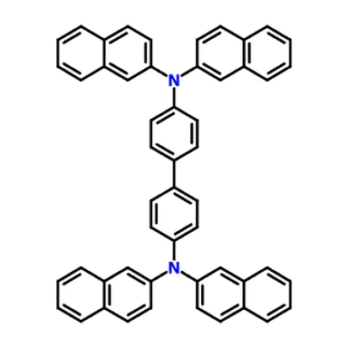 141752-82-1 N,N,N',N'-Tetra(2-نفتالنیل)(1,1'-بی فنیل)-4،4'-دیامین