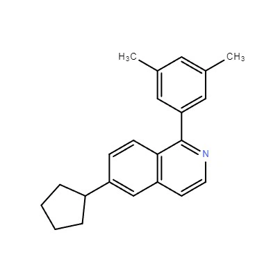 CAS:2122870-54-4|6-سیکلوپنتیل-1-(3،5-دی متیل فنیل) ایزوکینولین