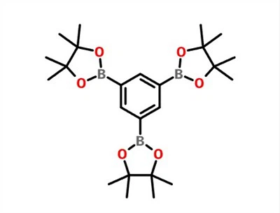 1،3،5-تریس(4،4،5،5-تترا متیل-1،3،2-دیوکسابورولان{10}}ایل) بنزن CAS NO: {{ 11}}