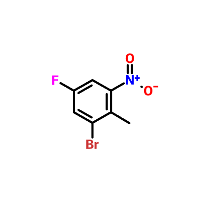 CAS 502496-33-5|2-BROMO-4-FLUORO-6-NITROTOLUENE