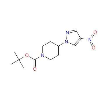CAS:1201916-87-1丨4-(4-Nitro-pyrazol-1-yl)-piperidine-1-ترت بوتیل استر کربوکسیلیک اسید